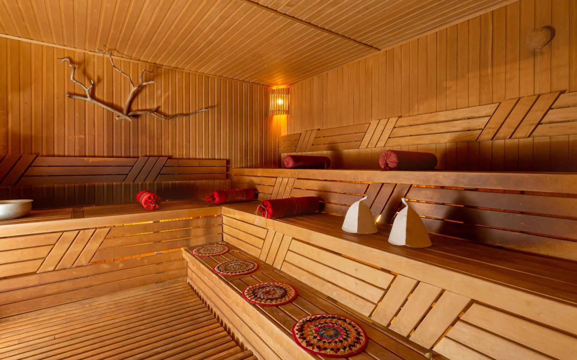 Hotel Rixos Borovoe Shchūchīnsk Exteriér fotografie A Finnish sauna
